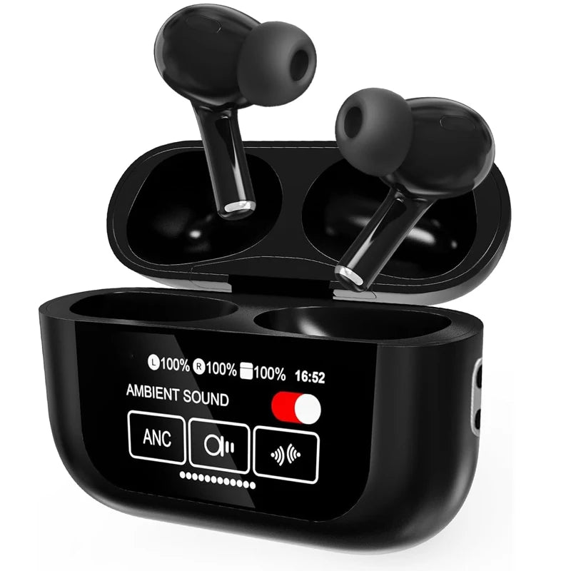 UYUXIO Real-Time Translation Earbuds – AI Language Translator TWS Earphone with 144 Languages, 8 Offline Modes & ENC Noise Cancelling for Travel