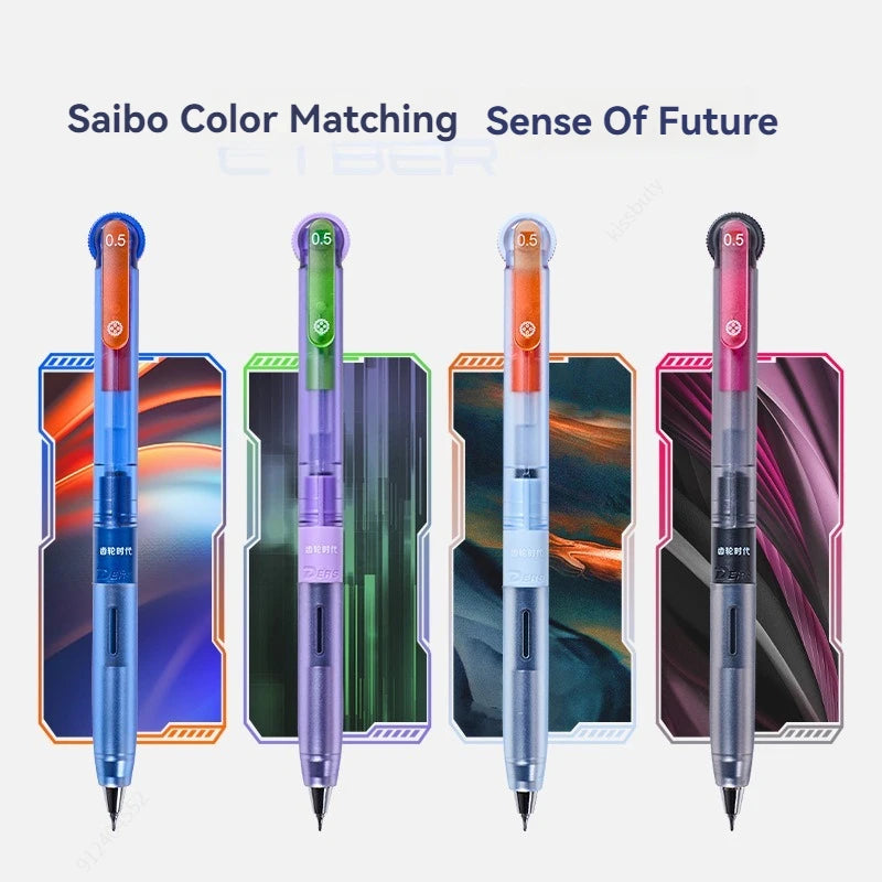 Rotating Gears Gel Pen - Cute Creative Smooth Grip Pen for School & Office