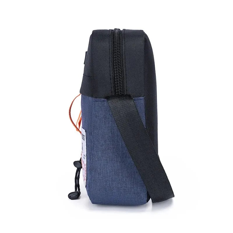 2024 Men's Waterproof Shoulder Bag - Casual Multi-Functional Crossbody Bag for Outdoor Us
