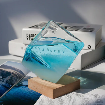 Weather Forecast Glass Bottle - Creative Storm Bottle Ornament & Birthday Gift