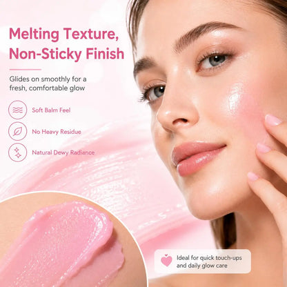 PDRN Pink Collagen Multi Balm Stick - Face & Body Radiance Care for Under-Eyes, Neck & Fine Lines