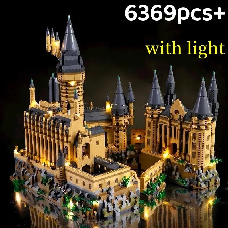 Micro Bricks City Medieval Magic Castle Model – Creative School Architecture Palace Building Blocks for Kids Gifts