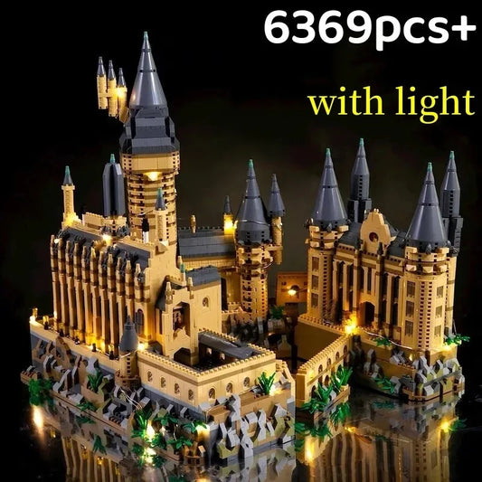 Micro Bricks City Medieval Magic Castle Model – Creative School Architecture Palace Building Blocks for Kids Gifts