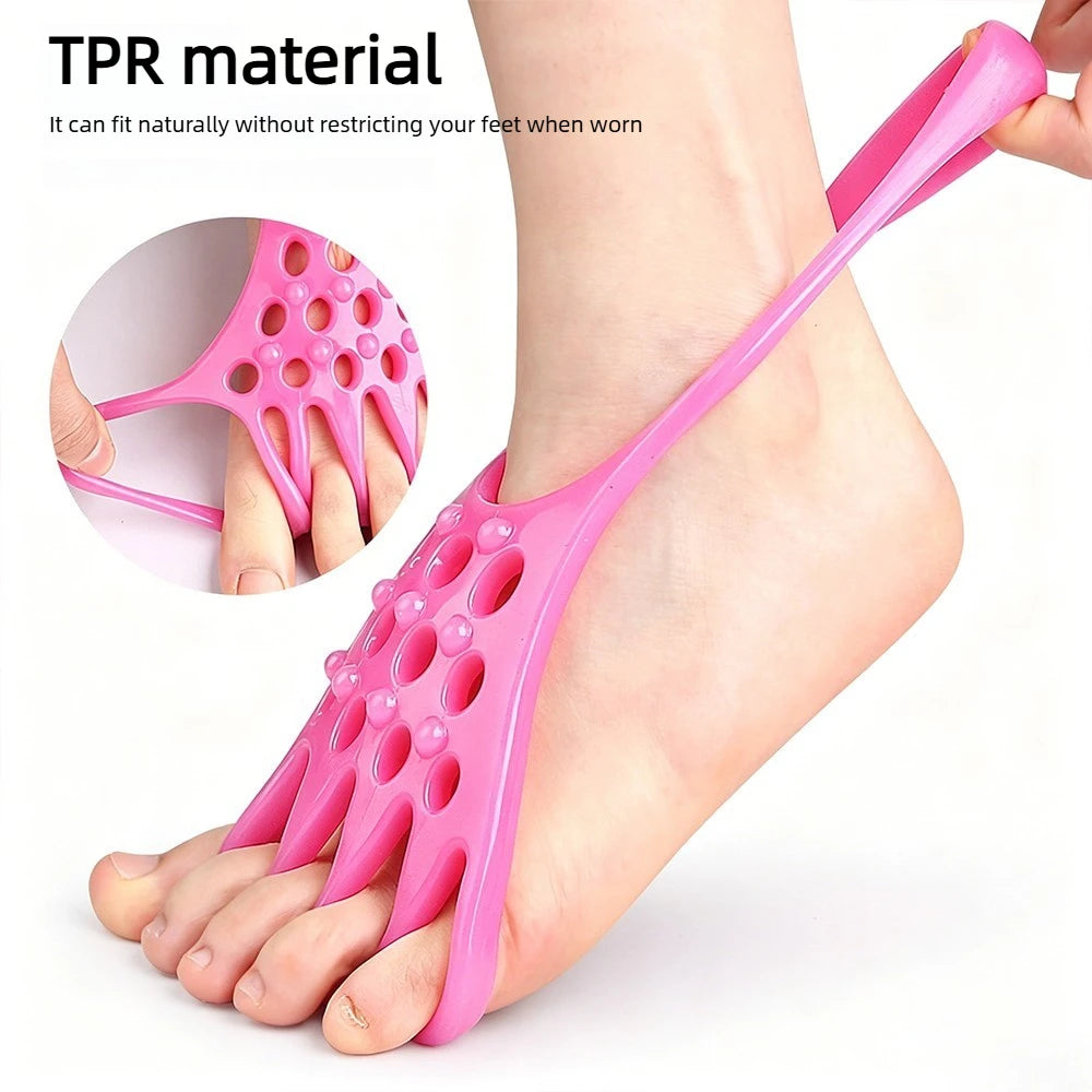 Toe Alignment Trainers - Valgus Orthotics, Arch Support & Foot Stretching Straps