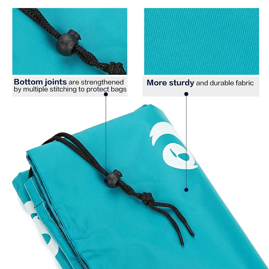 Smile-Shaped Nylon Laundry Bag - Machine Washable Travel Storage Pouch for Dirty Clothes, Wash Me Organizer Drawstring Bag