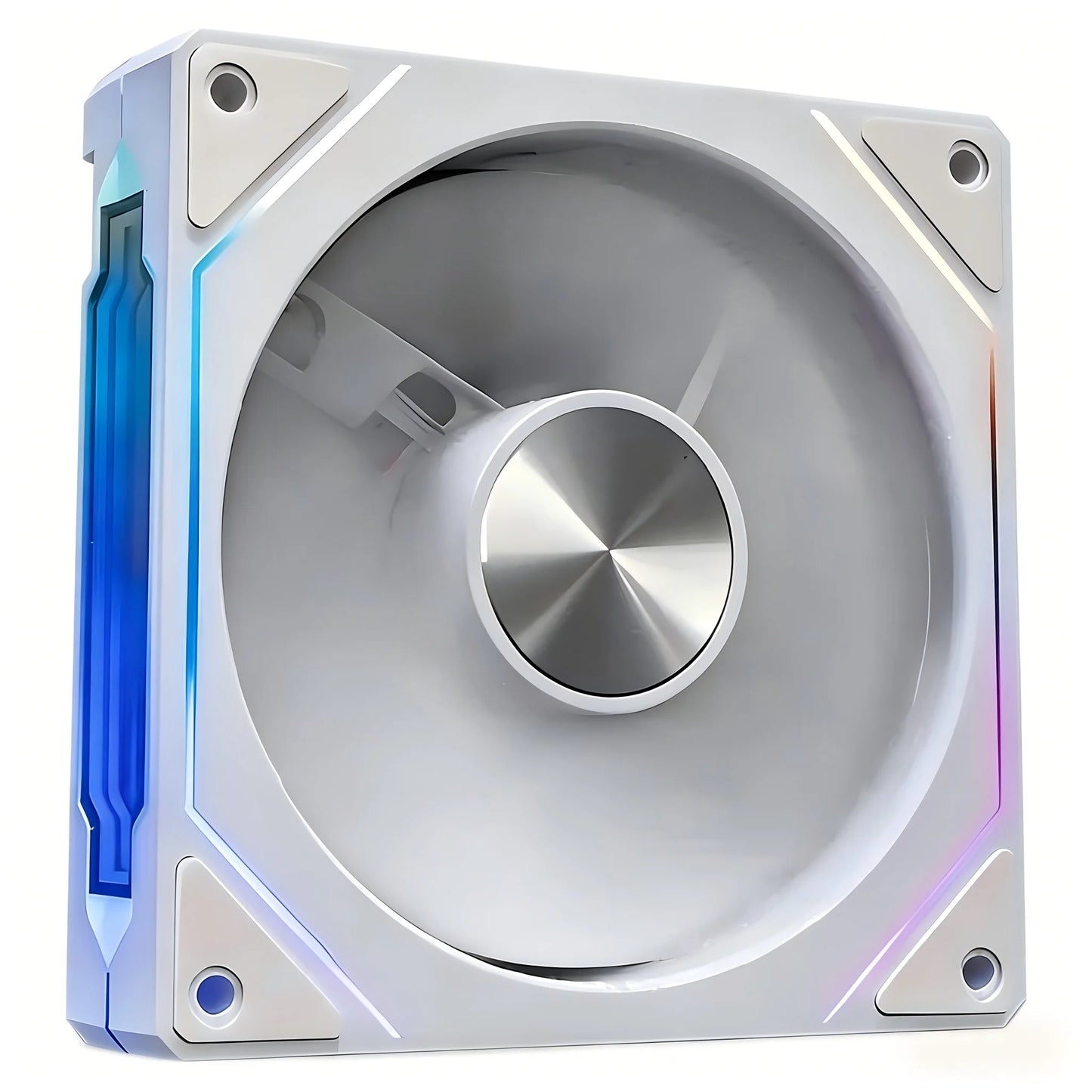 LDPCSJ Prism 5 Pro 120mm ARGB RGB Case Fans – 4PIN PWM 5V 3PIN PC Cooling Kit for CPU Water Cooler Gaming PC Ventilation System