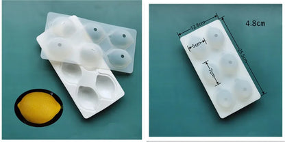 Fruit Series Silicone Cake Mold — Pineapple, Pear, Peach, Mango, Orange & Strawberry for French Dessert & Mousse Baking