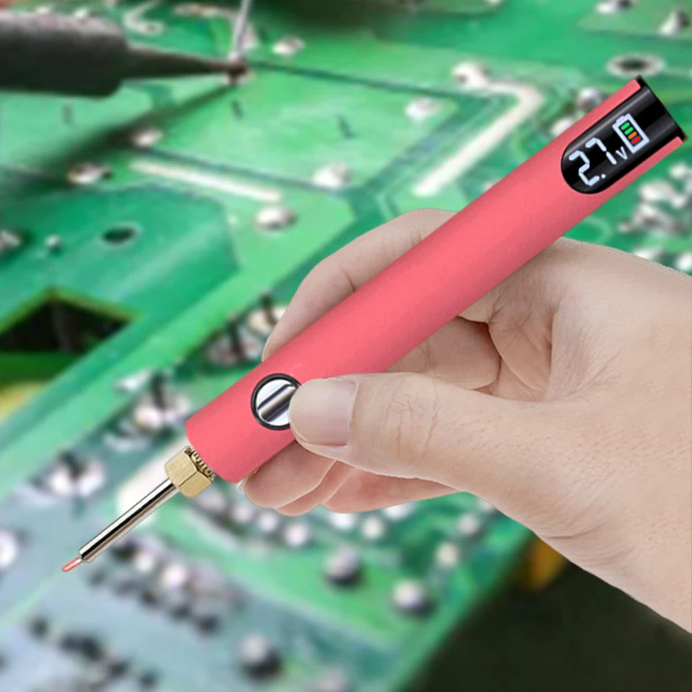510 Thread 650mAh Rechargeable Battery Pen – Smart USB Charging Power Tool for Soldering & Mini Repair Applications