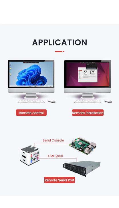Sipeed NanoKVM PiKVM – Mini Remote Control Server for Operation & Maintenance with HDMI for Raspberry Pi