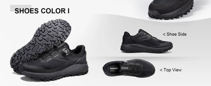 Baasploa Men’s Hiking Shoes – Breathable Outdoor Climbing & Walking Sneakers, Non-Slip & Durable