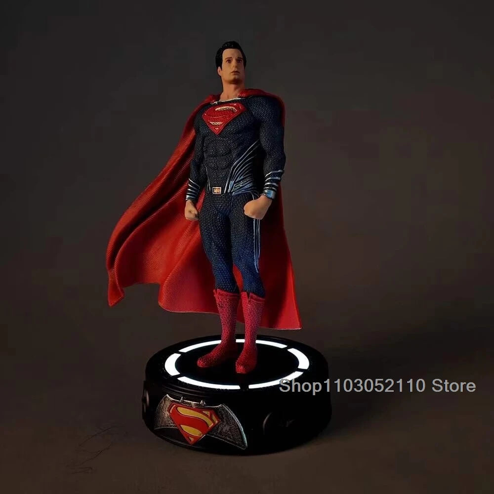 LED Justice League Superheroes Figures – Batman, Wonder Woman, Superman 20cm Collectible Model Toy, Birthday Gift