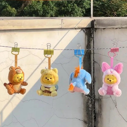Disney Winnie the Pooh Vinyl Blind Box – Naughty Party Pooh Bear Mystery Pendant Toy, Cute Surprise Doll Gift