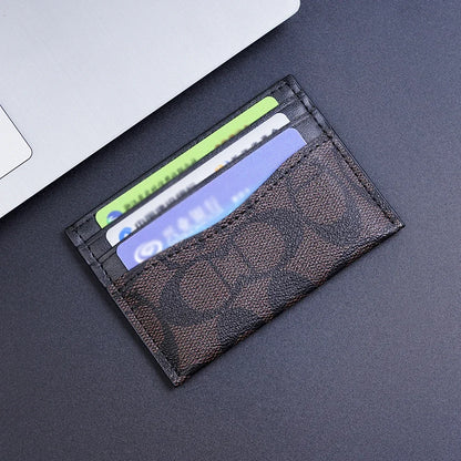 Luxury PU Leather Wallet for Women – Multi-Function Card Holder & Small Purse | Stylish Women's Card Bag