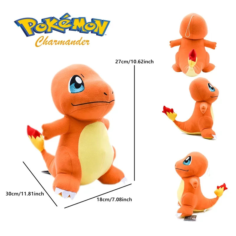 Sprigatito & Friends Plush Toys – Chikorita, Slowpoke, Froakie, Charizard Anime Stuffed Dolls, Gift for Kids