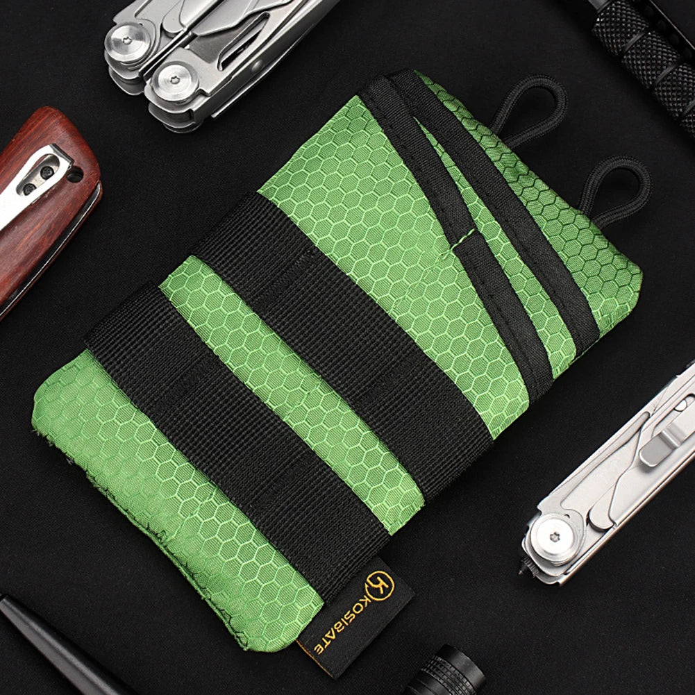 Mini EDC Tactical Pouch – Multifunctional Outdoor Hunting Tool & Key Card Storage Bag
