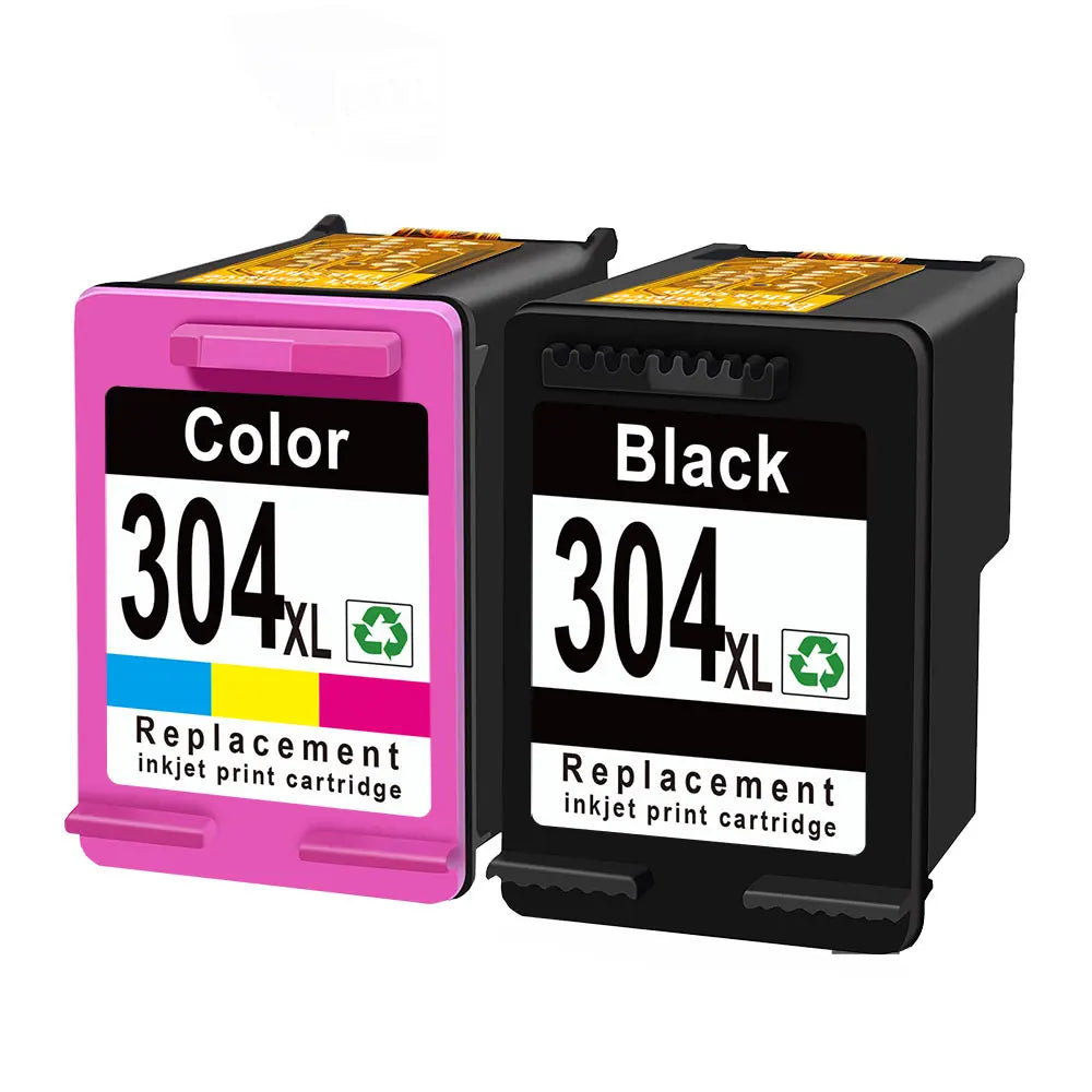 ShinColor HP 304 / 304XL Ink Cartridge – Compatible Replacement Ink for HP Envy 5000, 5010, 5012, 5014, 5020, 5030, 5032, 5034, 5052 & 5055 Printers