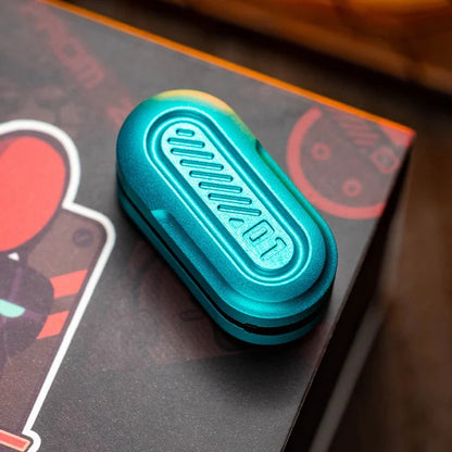 Metal Pod Fidget Slider - Stress Relief Desk Toy for Adults & Kids