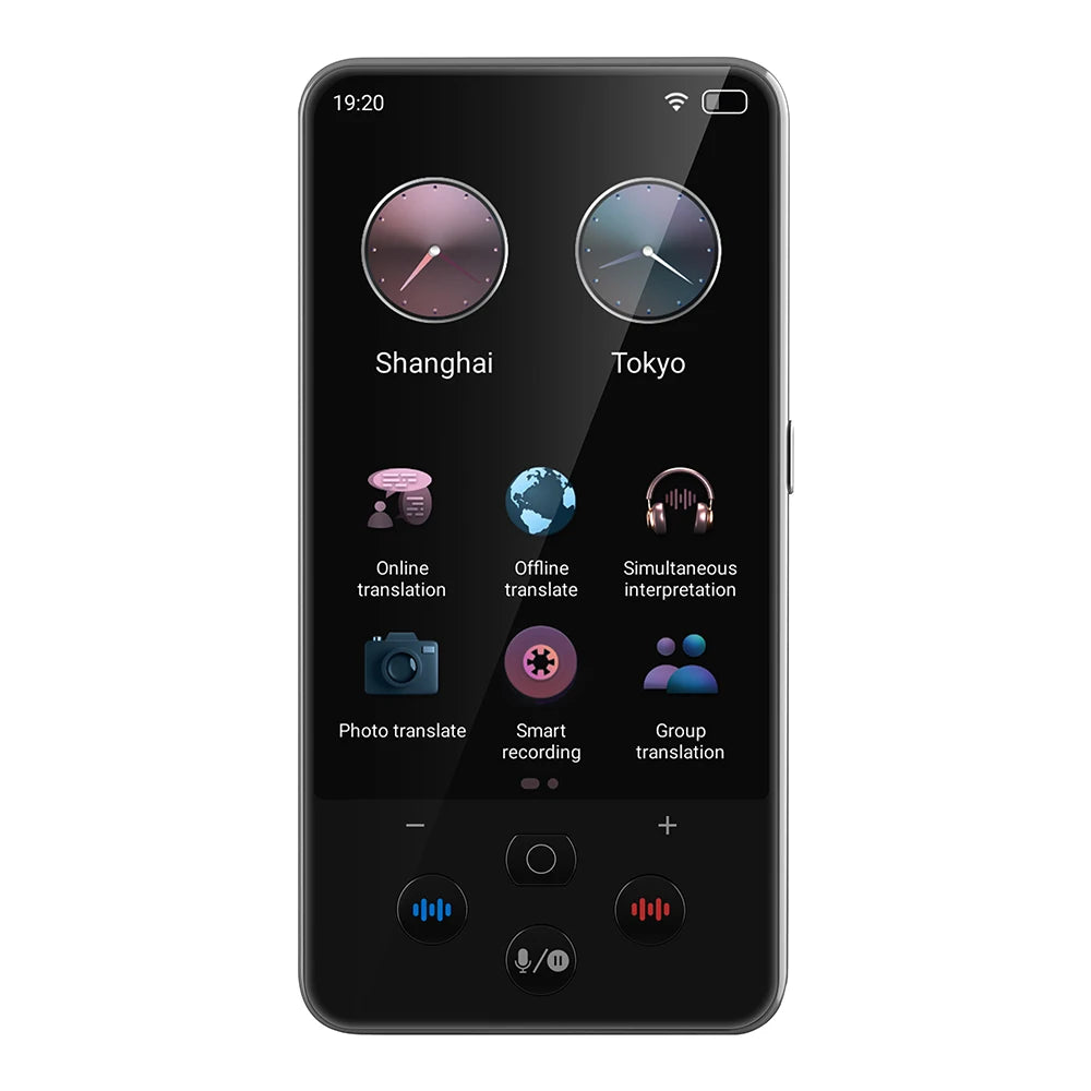 S85 Pro Language Translator Device – 138 Languages, Voice & Video Recording, Offline Translation, 8GB, 2000mAh