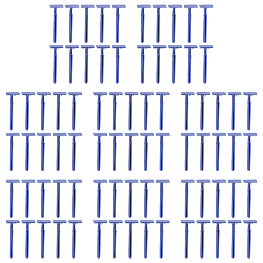 Disposable Whisker Shaver Set – 300+10PCS Stainless Steel 2-Layer Blade Razors for Men & Women