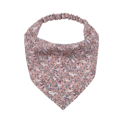 Vintage Boho Suede Headbands for Women – Soft Solid Print Cross Knot Elastic Hairbands & Bandanas for Girls