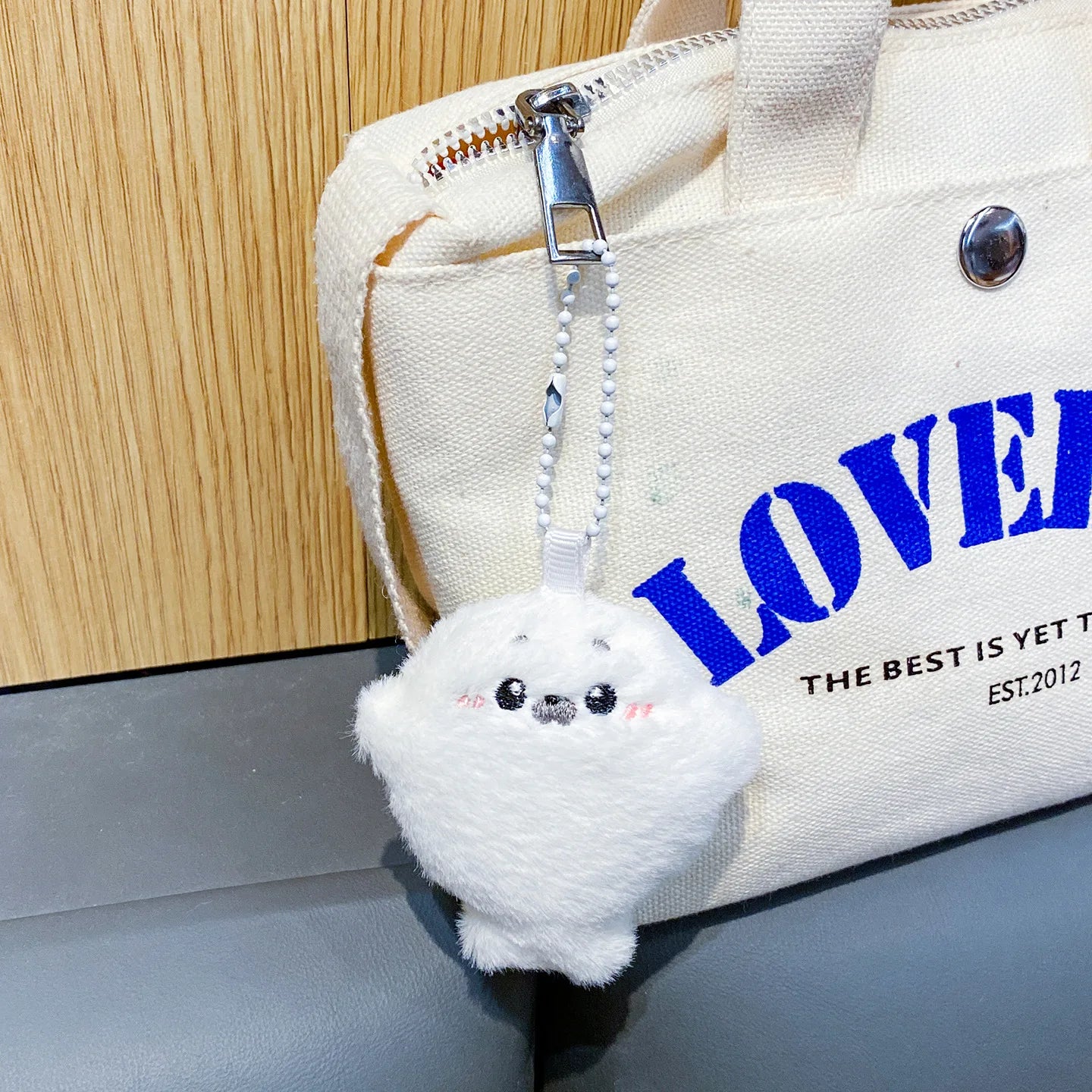 Cute Baby Seal Plush Keychain - Cartoon Doll Bag Pendant & Adorable Gift Accessory