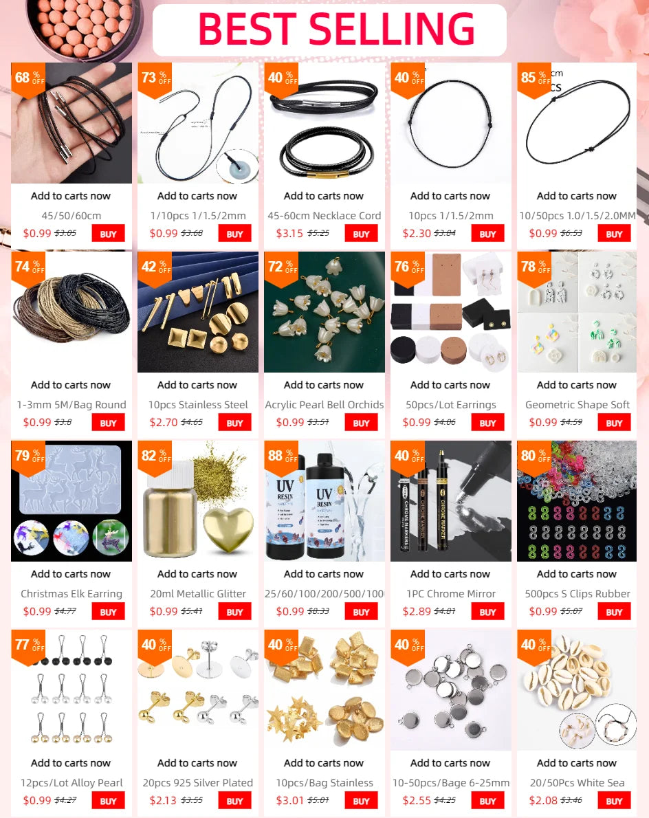 50PCS Jewelry Display Cards — Self-Seal Cardboard Hang Tags for Earrings & Necklaces, Jewelry Organizer Packaging