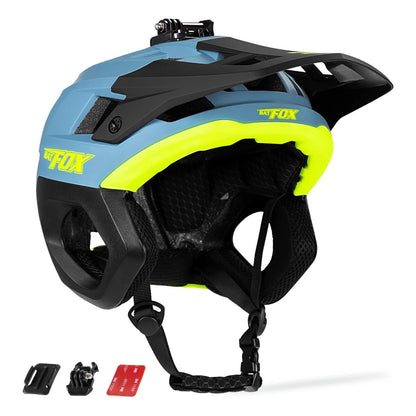 BATFOX 3/4 Cycling Helmet – Off-Road MTB Road Bike Helmet for Men & Women, Three-Quarters Protective Safety Gear for Outdoor Sports Riding