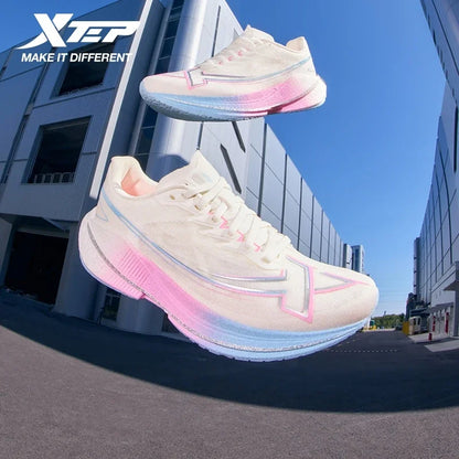 Xtep Shyft 1.0 Women’s Running Shoes - Breathable Cushioned Sneakers with Shock Absorption & Stability
