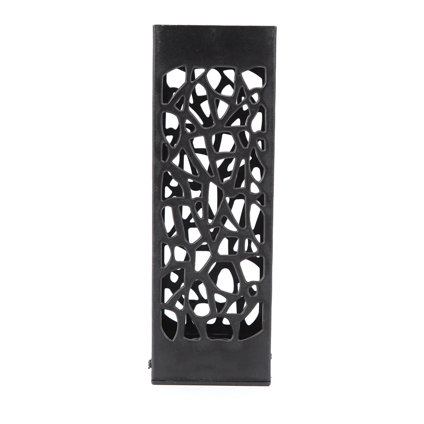 Plastic Grave Vase with Stake – Fluted Flower Holder for Cemetery, Drainage Hole for Gravestone Decoration