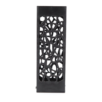 Plastic Grave Vase with Stake – Fluted Flower Holder for Cemetery, Drainage Hole for Gravestone Decoration