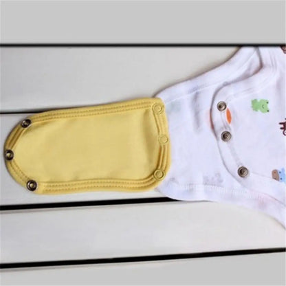 Baby Jumpsuit Romper – Soft Bodysuit with Diaper Lengthening Extender for Boys & Girls