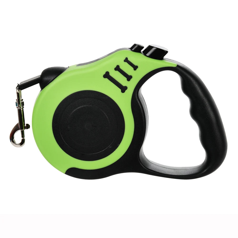 Retractable Dog Leash - 3M/5M Adjustable Walking & Hiking Traction Rope for Small and Large Dogs
