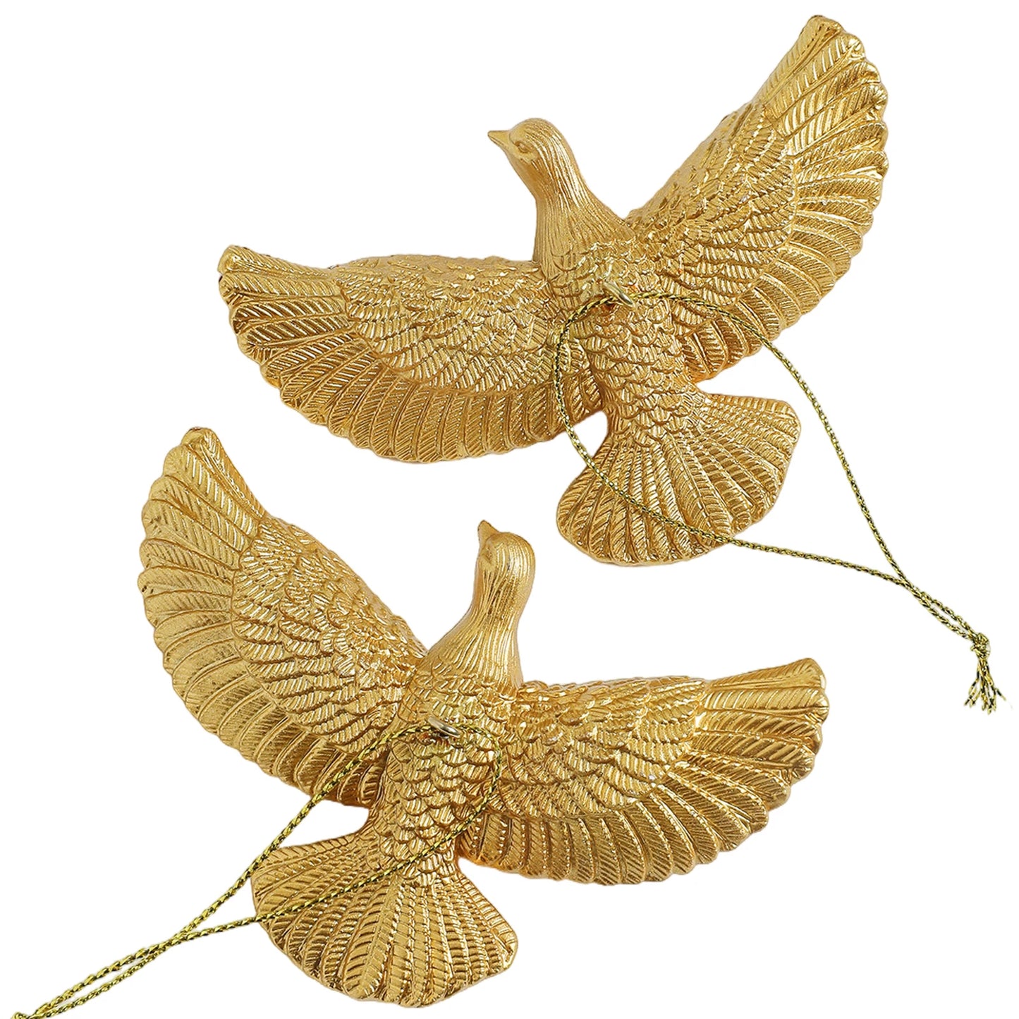 Friendship Doves Resin Ornament – Home Alone 2 Inspired Christmas Tree Decoration, Perfect Gift