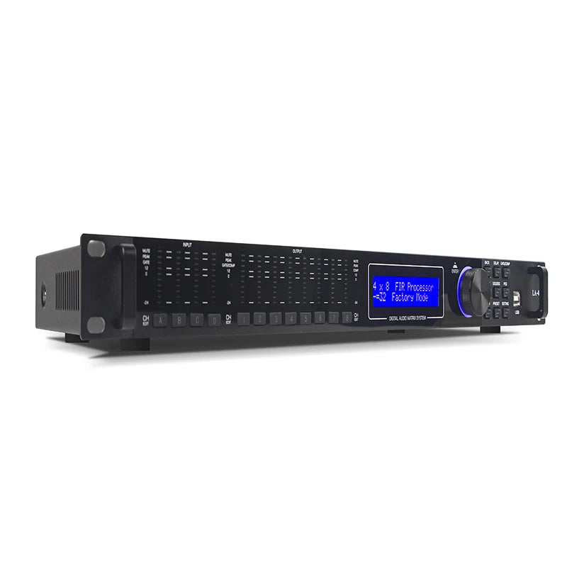 Paulkitson LA Series Digital Audio Processor - 192KHz 64-Bit DSP with FIR Speaker Management System