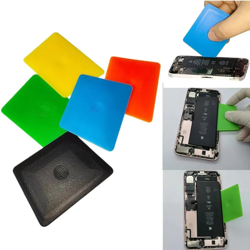 5PCS Plastic Pry Cards – Anti-Static LCD Screen & Battery Disassembly Tools for Phone Repair
