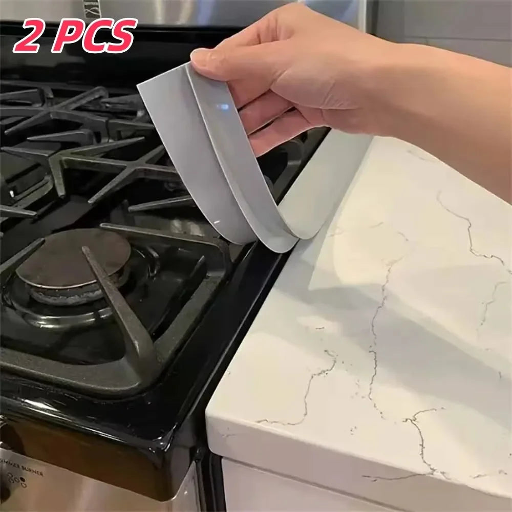 Silicone Gap Strip for Kitchen – Gas Stove Sealing, Anti-Oil & Anti-Stain Silicone Seal Insert