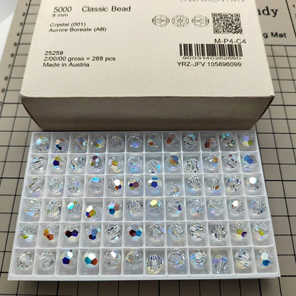 Genuine Austrian Crystal Round Beads - Timeless Rhinestone Spacer Beads for DIY Jewelry Making