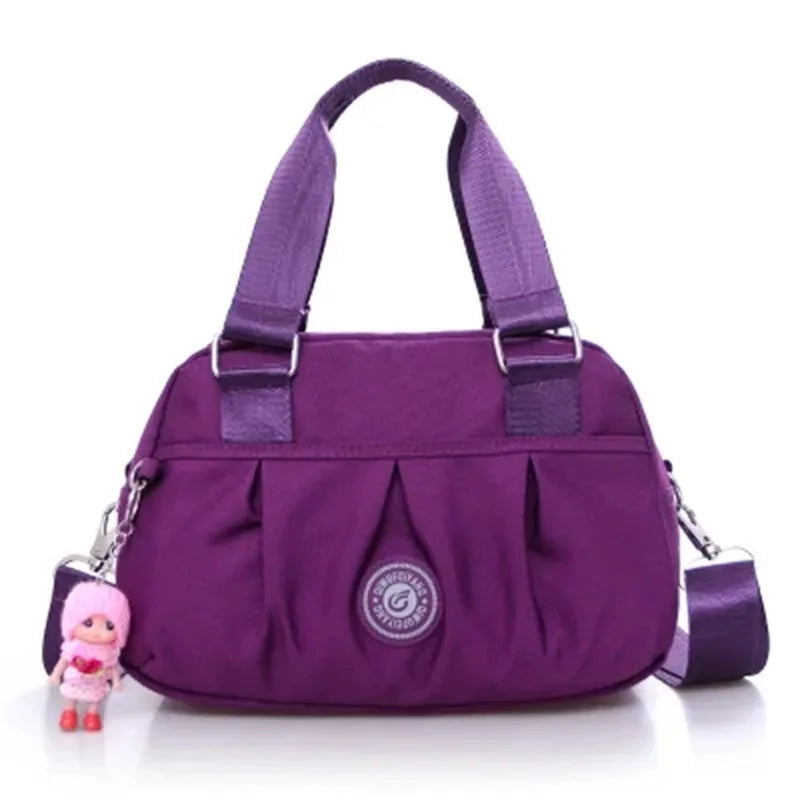 Women’s Nylon Waterproof Messenger Bag – Casual Crossbody & Shoulder Handbag, High-Quality Multifunctional Bag