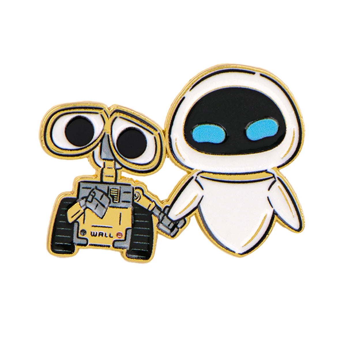 Cute Robot Enamel Pin - Cartoon Lapel Brooch for Coats, Clothing & Gifts