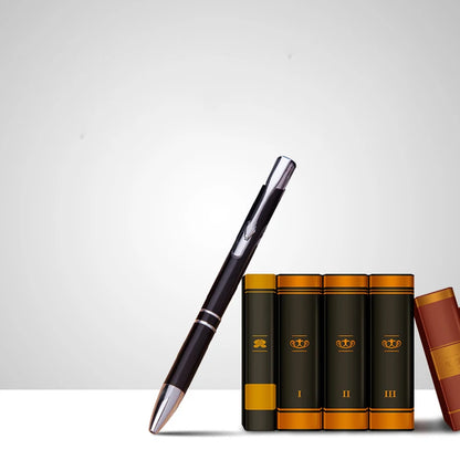 50PCS Custom Metal Ballpoint Pens — Personalized Engraved Logo Advertising Pen, Ideal Gift and Promotional Item