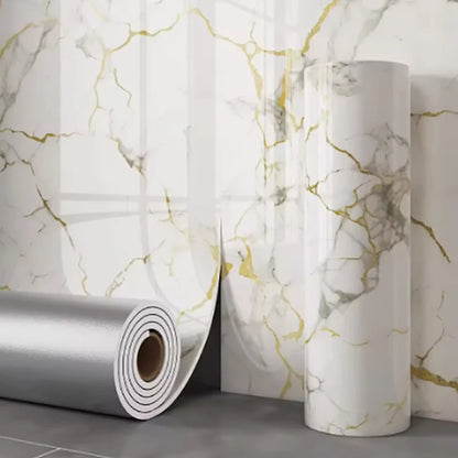 Marble Foam Wall Tile Wallpaper - Self-Adhesive Waterproof Decorative Wall Sticker