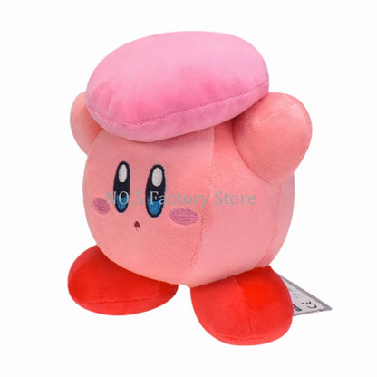 Kawaii Star Kirby Plush Doll — Heart-Shaped Cartoon Stuffed Toy | Peluche for Children, Christmas & Birthday Gift
