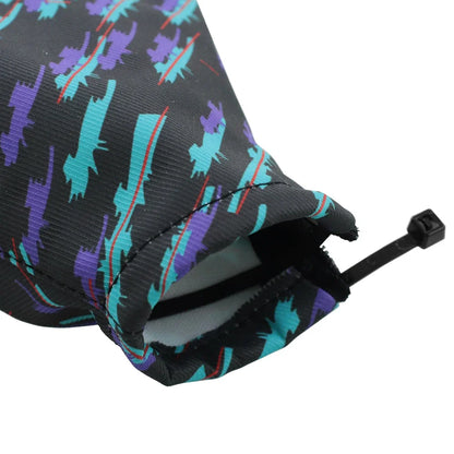 JDM Camouflage Blue Car Shift Knob Boot - Retro Gear Shift Interior Decor Accessory for Custom Car Styling