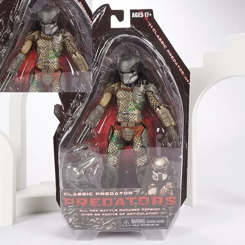 NECA Predator Jungle Hunter vs Alien Eggs Action Figure – 7 Inch Classic Movie PVC Collectible Model Toy