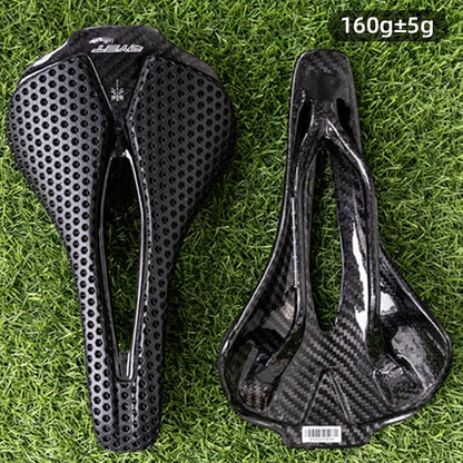 RYET Bicycle Saddle - Ultralight Full Carbon Racing Seat for Road Bike Cycling & Sports
