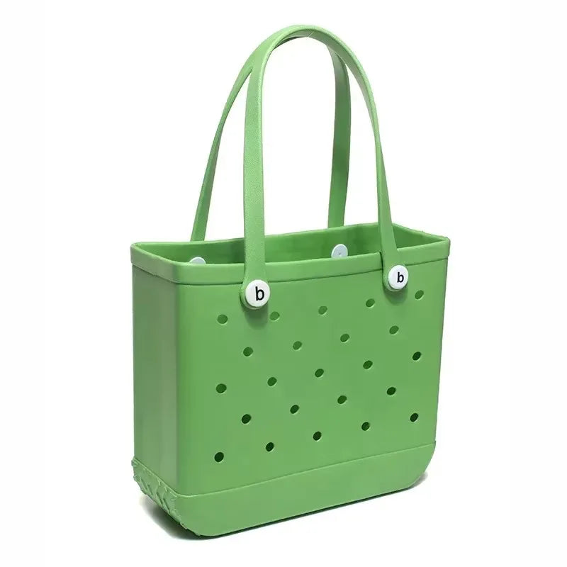 Waterproof Multi-Use Storage Bag – Makeup Organizer, Shopping & Gym Tote, Camping & Picnic Basket, Home & School Pouch for Women