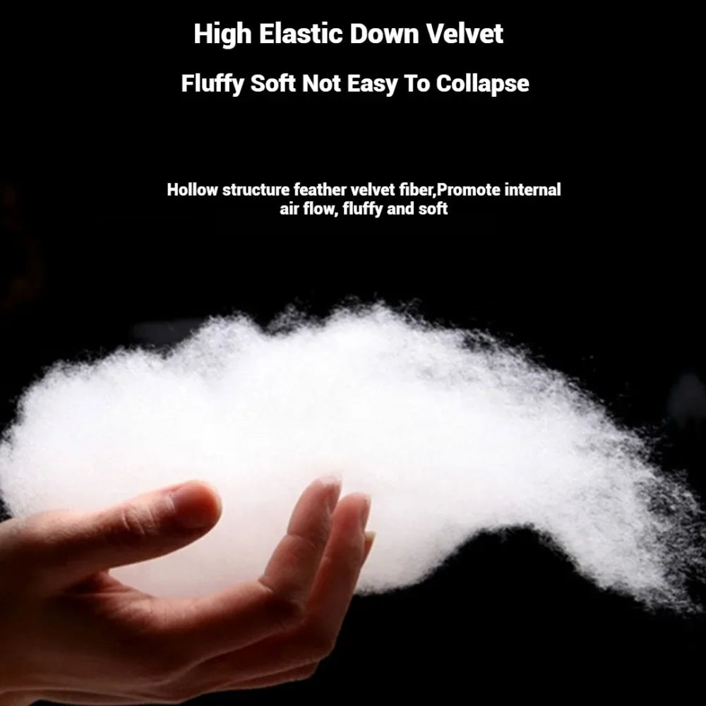Comfortable Sleeping Pillow – 5-Star Hotel Quality, Soft Three-Dimensional Bilateral Washed Solid Color Pillow