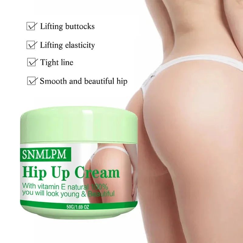 Women’s Buttock Firming Cream - Moisturizing Hip & Body Care Formula for a Smoother, Firmer-Looking Appearance