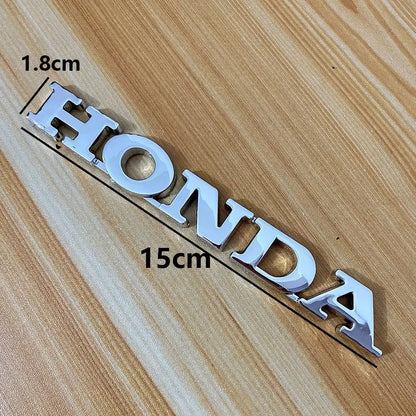 Honda 3D Electroplated Motorcycle Sticker – Rear Guard Plate Logo for PCX125, CBR1000R & CBR650R Accessories