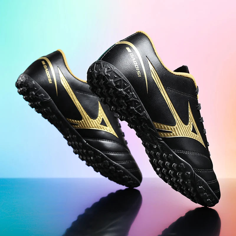 Men’s Football Soccer Cleats – Studded Indoor/Outdoor TF & FG Training Shoes